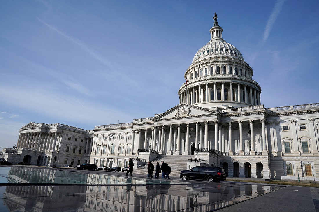 The U.S. Capitol building is seen on Capitol Hill in Washington Feb. 7, 2023. The U.S. Government Accountability Office's investigation of church-affiliated pension plans will probe a depleted pension fund that wiped out retirement plans for former employees of the now-shuttered St. Clare's Hospital in Schenectady, N.Y. (OSV News photo/Elizabeth Frantz, Reuters)