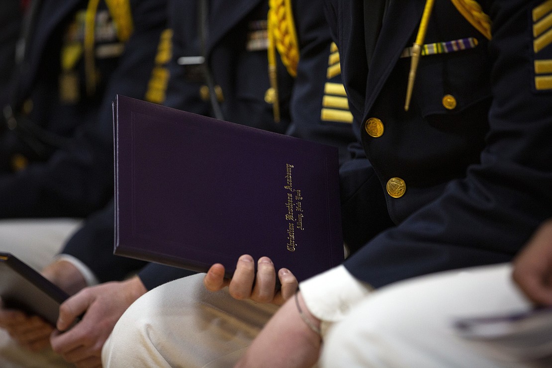 The 160th Commencement ceremony at Christian Brothers Academy on June 2, 2023. (photo by Patrick Dodson)