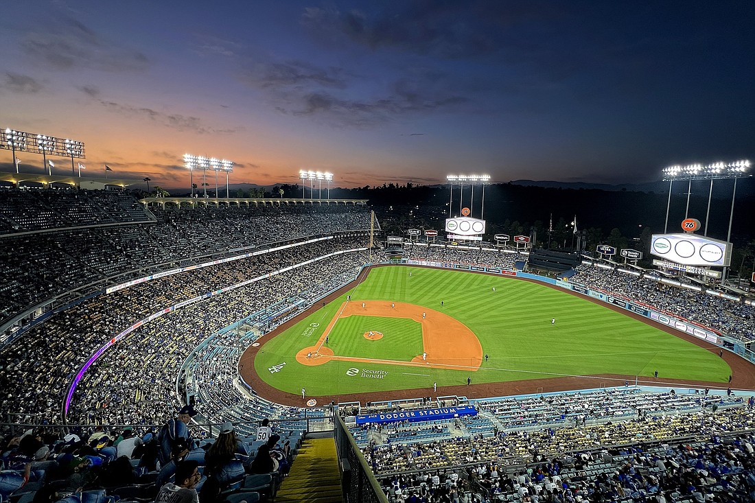 Dodger Stadium in Los Angeles, May 16, 2023. Under pressure over the decision to honor an LGBTQ group that parodies Catholic nuns, the Dodgers have expedited the return of a "Faith and Family Day" but grave concerns remain over the baseball organization's treatment of Catholics' faith. (OSV News Photo/Gary A. Vasquez-USA Today Sports via Reuters) Mandatory Credit