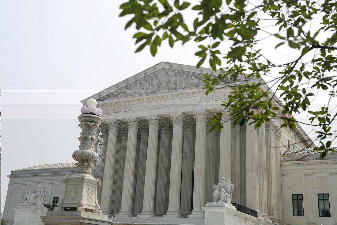 The U.S. Supreme Court is seen in Washington June 29, 2023, following its 6-3 ruling that institutions of higher education can no longer take race into consideration for admission, a landmark decision overturning previous precedent supported by many Catholic universities and colleges. (OSV News photo/Evelyn Hockstein, Reuters)