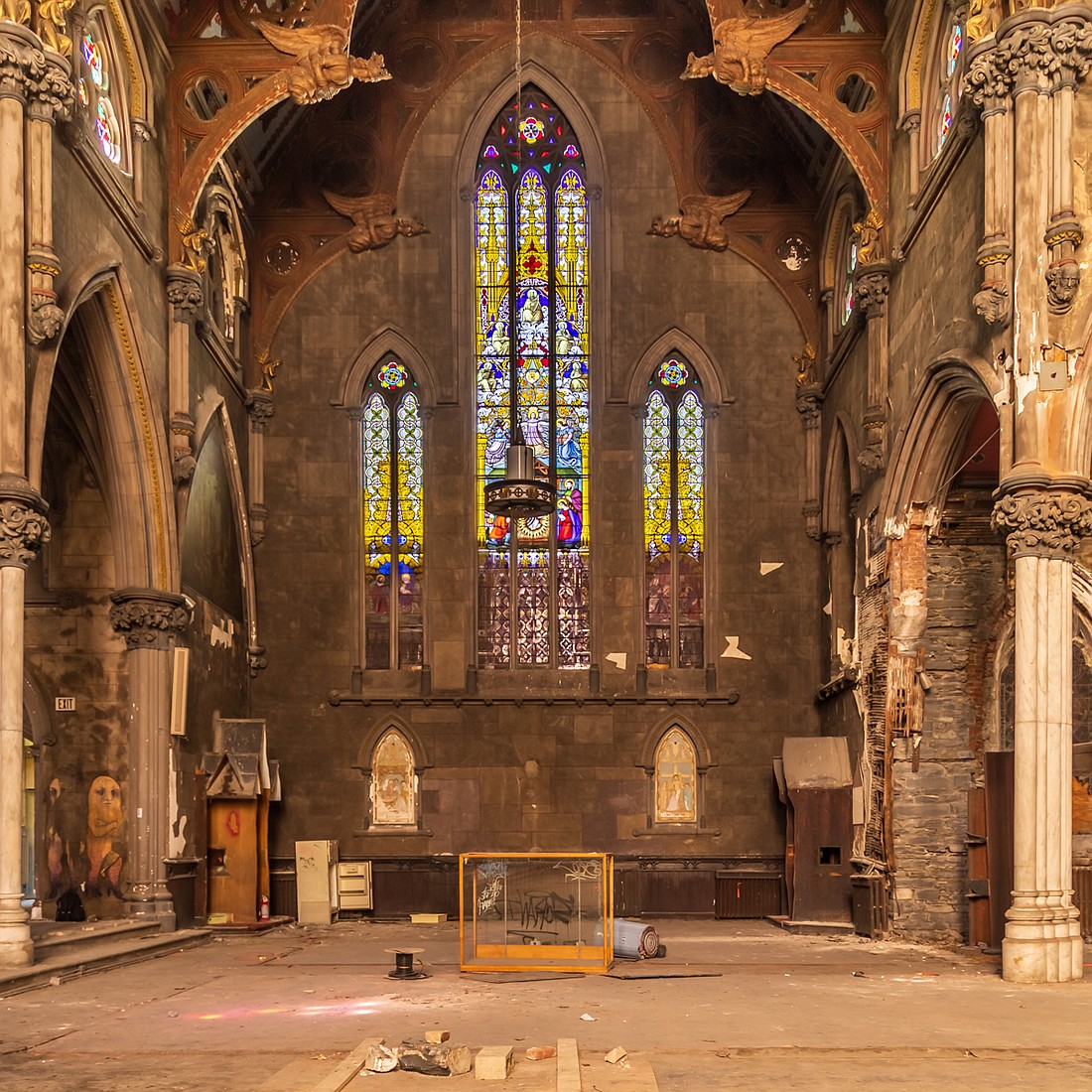 A photo essay by Jack Heller captures the glory of former St. Joseph’s Church in the Ten Broeck Triangle.