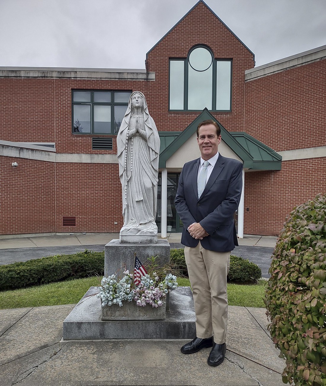 Allen Hills, new principal at St. Mary's School in Ballston Spa