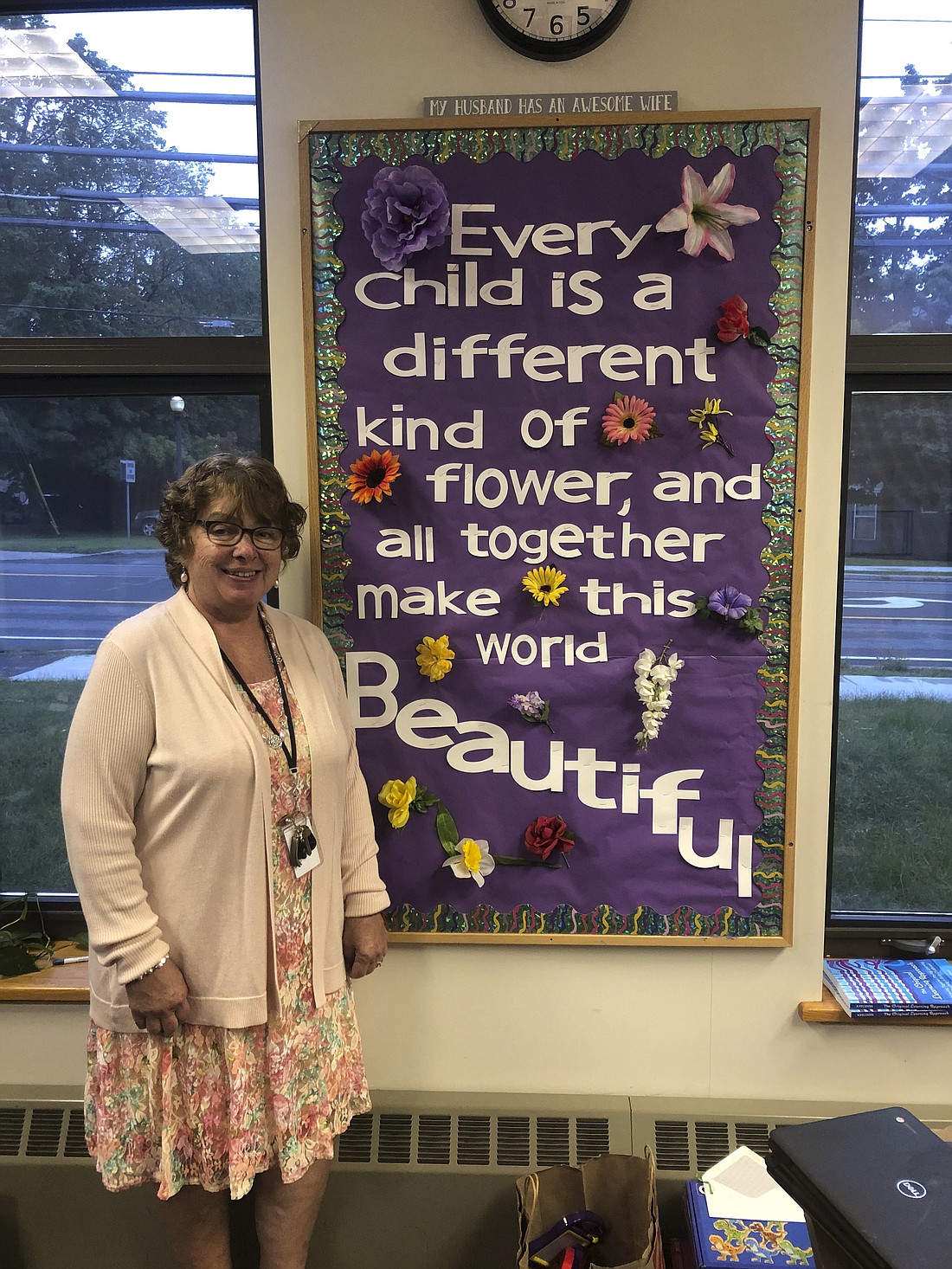 Denise O'Connor, principal at St. Kateri Tekakwitha School