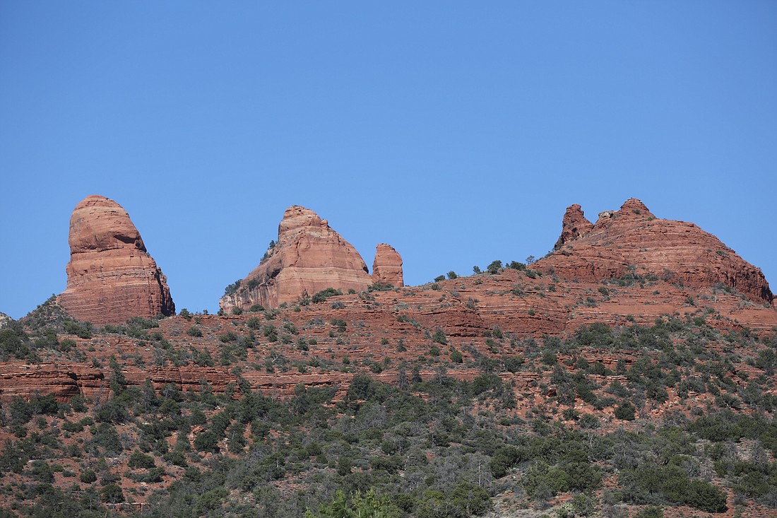 A portion of Red Rock State Park is seen from Sedona, Ariz., May 21, 2022. Pope Francis warns the clock is ticking on the dangers of climate change -- and both a paradigm shift and practical action are critically needed to avert looming disasters in nature and human society. The pope released his new apostolic exhortation "Laudate Deum" (“Praise God”) Oct. 4, 2023, as a follow-up to his 2015 encyclical "Laudato Si', On Care for Our Common Home." (OSV News photo/CNS file, Bob Roller)