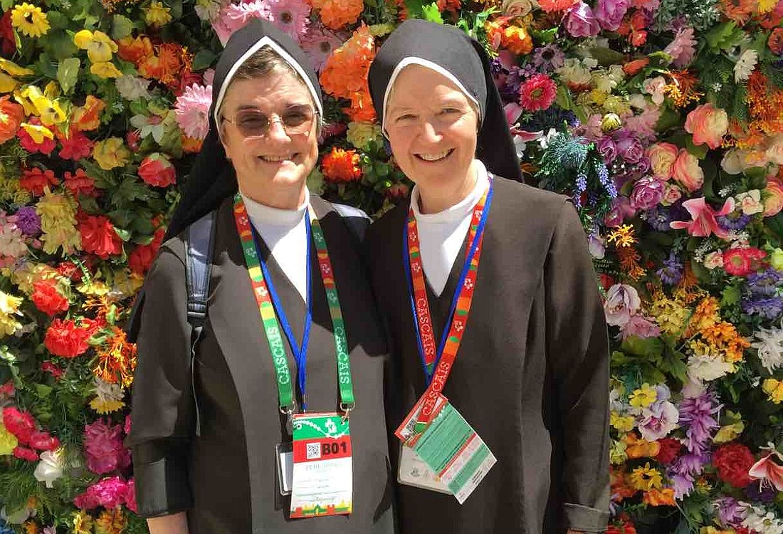 Sister Mary O’Donovan, O.Carm, (left) has served as the vocations director for the Carmelite Sisters for the Aged and Infirm since 2015. The sisters are dedicated to ministering and caring for the elderly in long-term healthcare, assisted living, and independent living facilities across the United States, including the Teresian House in Albany. (Photo provided)