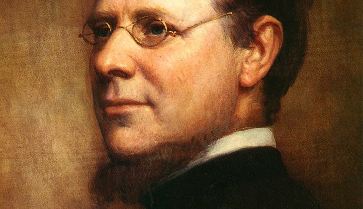 A painted portrait of Father Isaac Hecker, founder of the Paulist community. On Nov. 14, 2023 the United States Conference of Catholic Bishops voted in support of his cause for sainthood. (OSV News photo/courtesy Paulist Fathers)