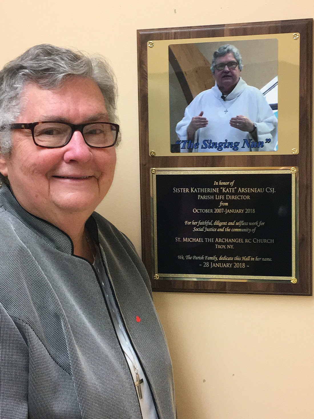 In looking back on her 60 years as a Sister of St. Joseph of Carondelet, Sister Kate Areseneau is reminded of a favorite hymn: ‘And all that we can offer you is thanks.’ (Photo provided)
