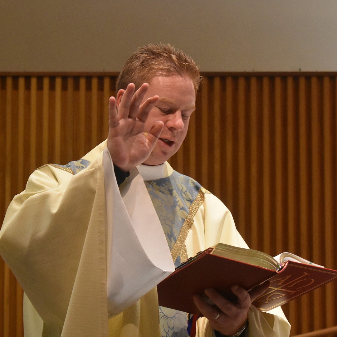 Father Brian Kelly, who is the pastor of St. Ambrose Church in Latham and co-pastor of Holy Trinity and St. Michael’s, both in Cohoes, recently was named as Vicar for Vocations by Bishop Edward B. Scharfenberger, and says of his new job that “our hope is to create a vocation awareness program that is ongoing and train folks in each vicariate to not only encourage, but support and walk with someone during their vocational journey.” (Photos courtesy of St. Ambrose Church)