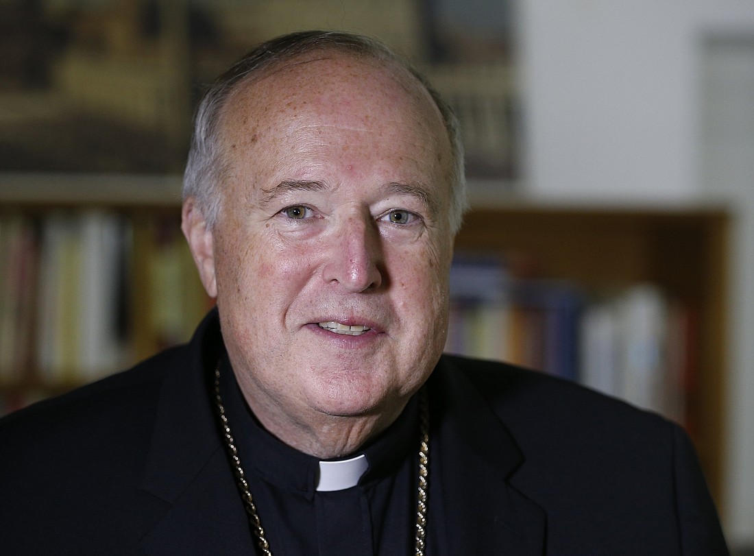 Cardinal Robert W. McElroy is pictured in a 2019 photo. Pope Francis appointed Cardinal McElroy as the next archbishop of Washington in an announcement publicized Jan. 6, 2025. (OSV News photo/Paul Haring, Catholic News Service)