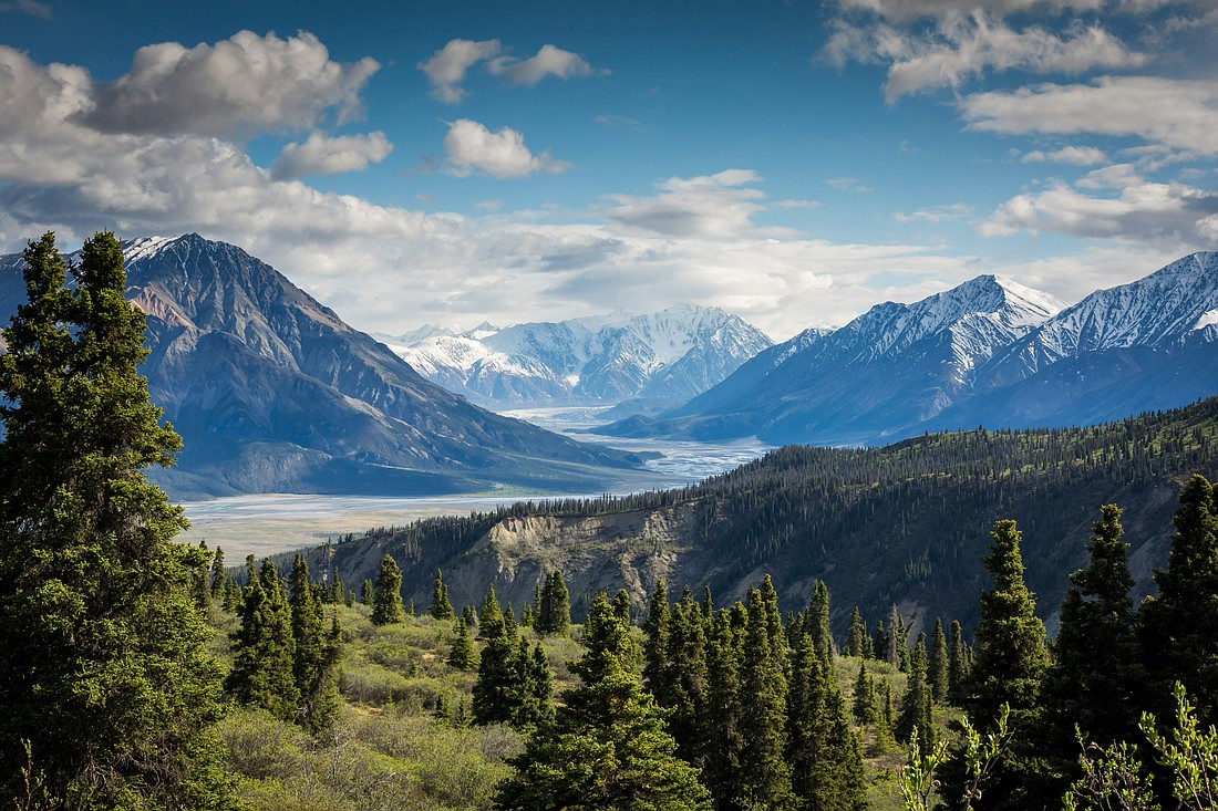 Overlook of Kluane National Park and Reserve of Canada. Pope Francis' 2015 encyclical "Laudato Si', on Care for Our Common Home" is lauded for its scope on the moral and ethical response to protecting the earth's environment for future generations. (Unsplash photo)