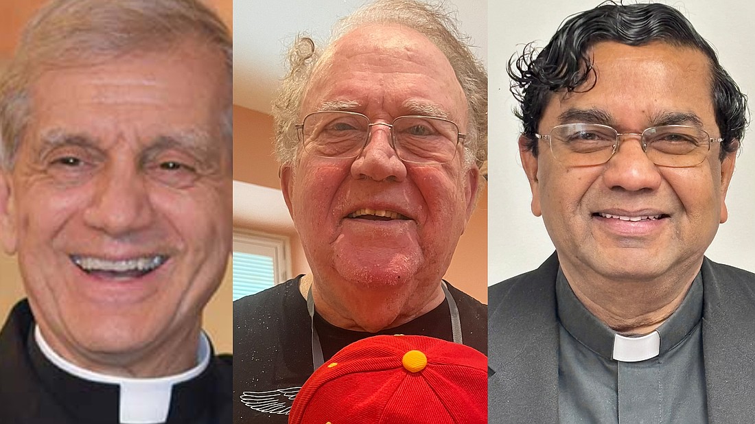 Father Richard N. Fragomeni, Father John P. Rosson, Father Joseph Xavier Arockiasamy