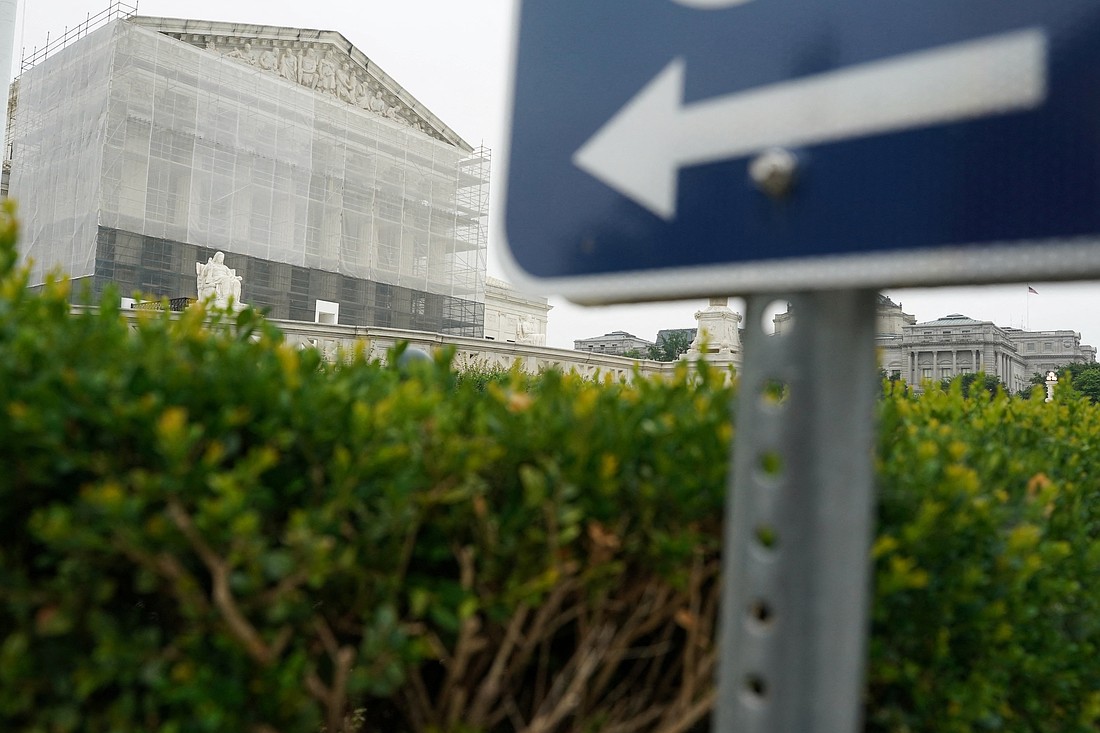 A general view of the U.S. Supreme Court, as justices issue rulings in pending cases in Washington, D.C., June 27, 2025. (OSV News photo/Nathan Howard, Reuters)