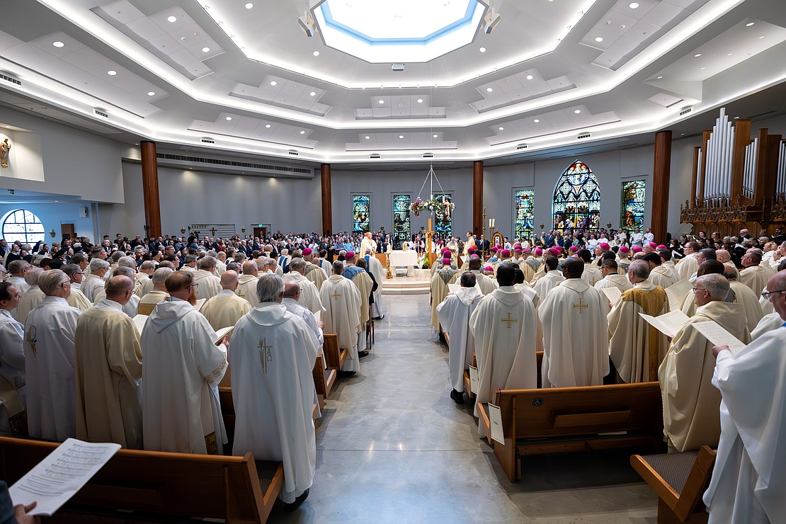 The Installation Mass of Bishop Mark O'Connell was held bat St. Edward the Confessor in Clifton Park on Friday, December 5, 2025. (Patrick Dodson photo)