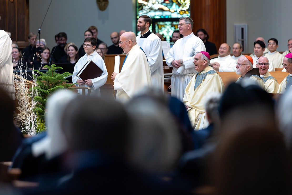 The Installation Mass of Bishop Mark O'Connell was held bat St. Edward the Confessor in Clifton Park on Friday, December 5, 2025. (Patrick Dodson photo)