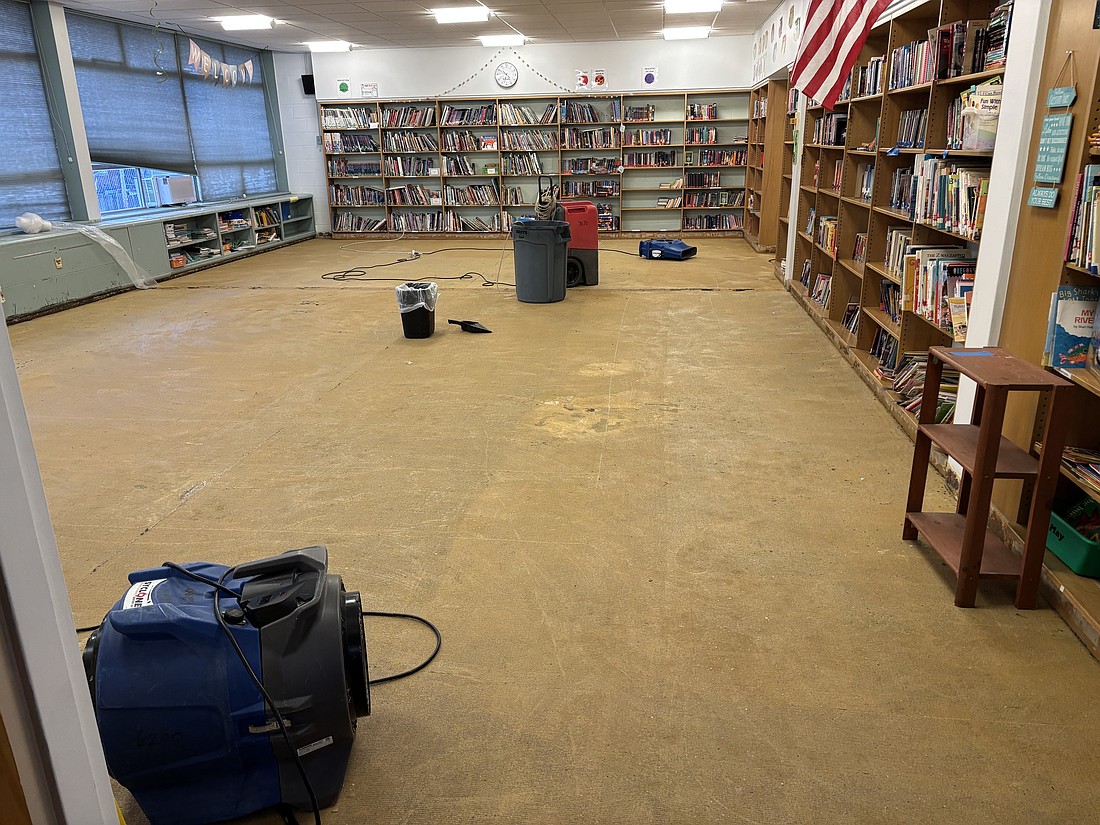 St. Mary's School in Waterford was impacted by local floods on Dec. 19, which affected the pre-K classrooms. (Photo provided)