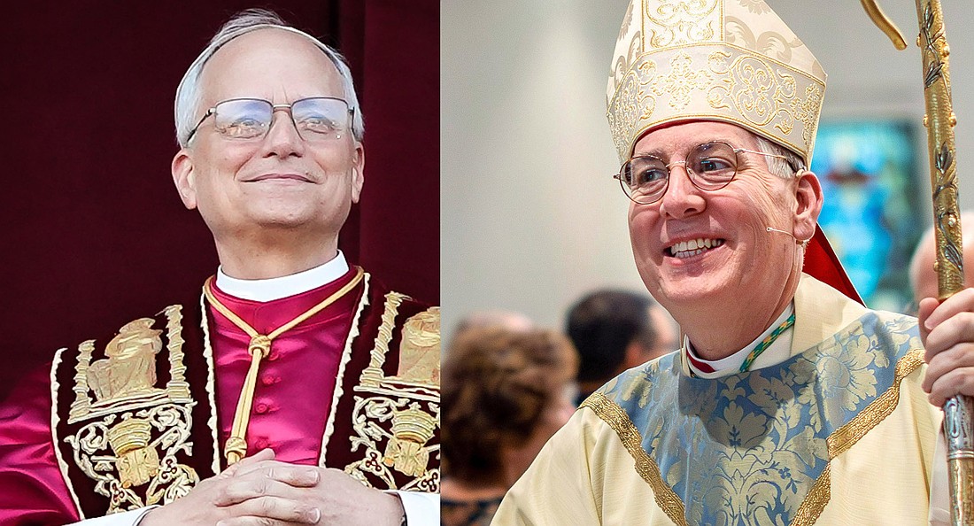 Pope Leo XIV and Bishop Mark O'Connell top our stories of the year.