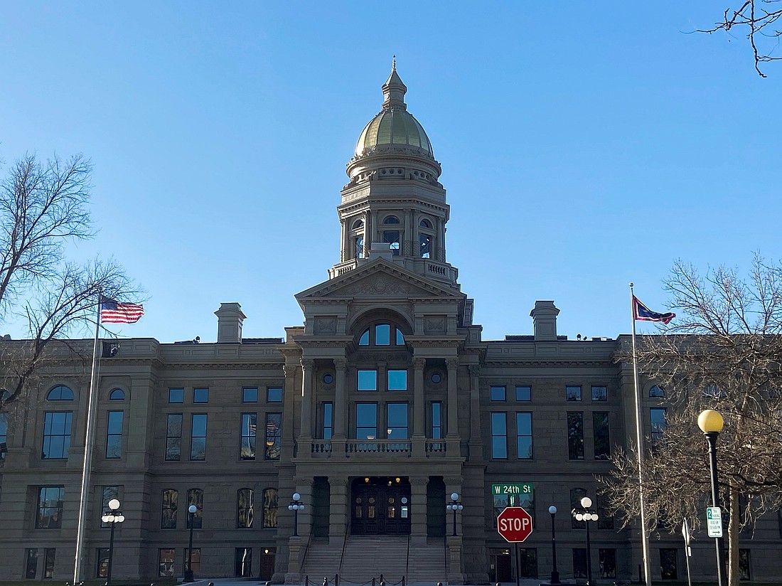 The dome of the Wyoming Capitol in Cheyenne is pictured May  6, 2021. Wyoming's state Supreme Court struck down the state's post-Dobbs abortion bans Jan. 6, 2026, saying they violate the state constitution. (OSV News photo/Nathan Layne, Reuters)