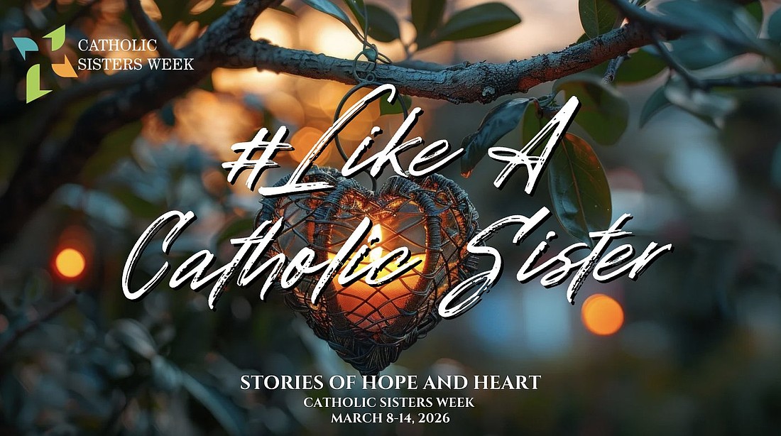 This year Catholic Sisters Week is observed March 8-14, 2026, with the theme "Hope & Heart." (OSV News illustration/courtesy Communicators for Women Religious)