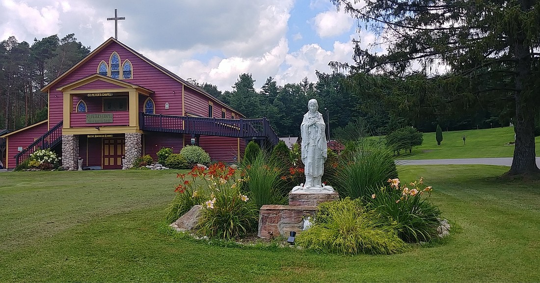 The Saint Kateri Tekakwitha National Shrine in Fonda will be hosting Easter Mass on Sunday, April 5, inside the site’s St. Peter’s Chapel. Mass will be held at 10:30 a.m., and led by the Very Rev. Father Michael Heine, OFM Conv. (Provided photo)