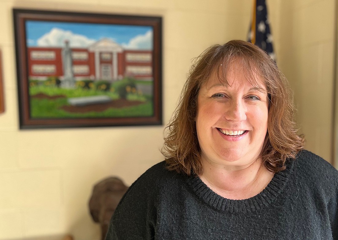 At St. Madeleine Sophie School, principal Kelly Sloan “has built a community that is inclusive, innovative and rooted in faith,” according to Dr. Christopher Bott, Superintendent of Schools. (Emily Benson photo)