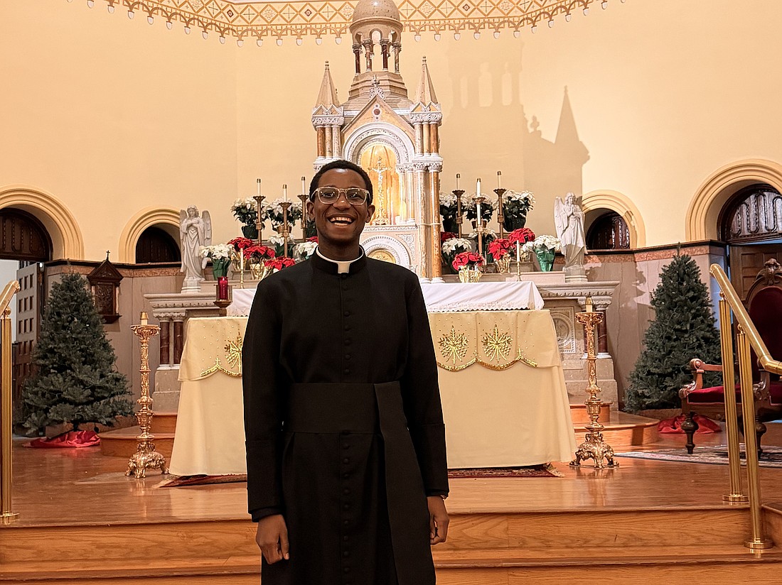 Gilbert Kimaro said of his fellow Diocese of Albany seminarians: “One thing I can say that is unique about the Diocese of Albany is we seminarians love each other.” (Photo provided)