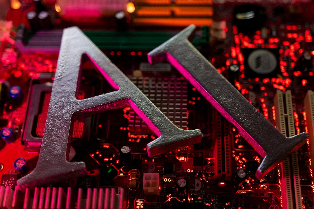 Letters standing for artificial intelligence letters are placed on computer motherboard in this illustration taken in Zenica, Bosnia and Herzegovina, June 23, 2023. U.S. Vice President JD Vance said during a May 19, 2026, news briefing at the White House that he is "looking forward to reading" Pope Leo XIV's upcoming first encyclical, "Magnifica Humanitas," addressing artificial intelligence. (OSV News Illustration/Dado Ruvic, Reuters)