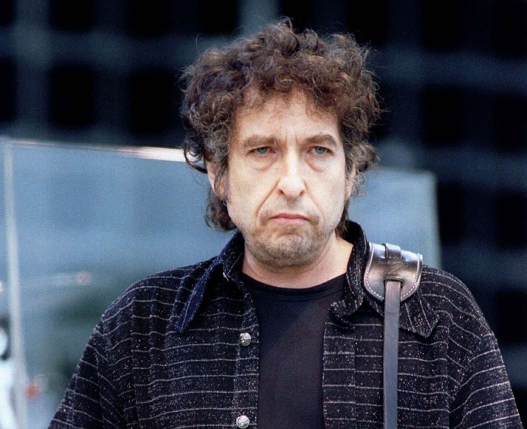 Singer-songwriter Bob Dylan performs at Hyde Park in London in this 1997 file photo. (OSV News file photo/Russell Boyce, Reuters)