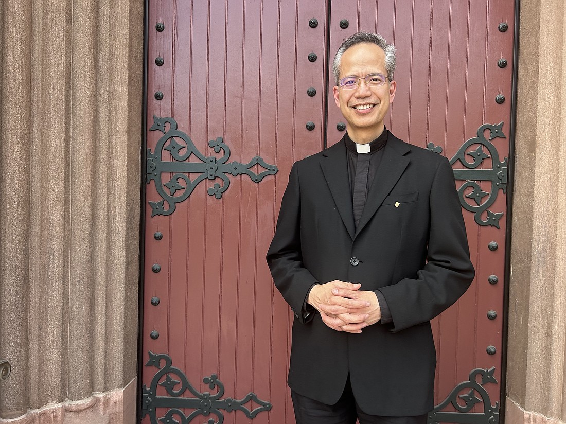 Father Rendell Torres, former rector of the Cathedral of the Immaculate Conception, returns to the seminary where he studied — Pope St. John XXIII National Seminary — to become a spiritual director. (Mike Matvey photo)