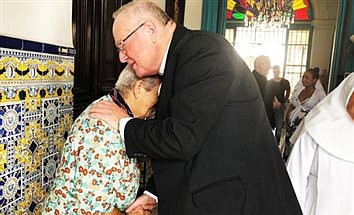 Cardinal Dolan meets with Cuban president