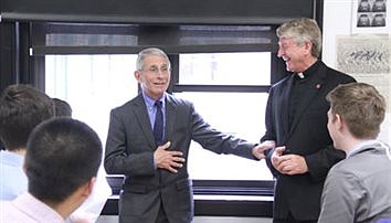 Fauci: A dedicated public servant, formed at Jesuit high school 