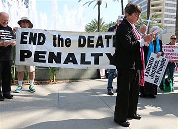 Death penalty opponents decry execution 