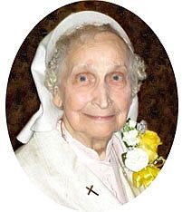 Sister Agnes Clare Vitale, 100, SA 