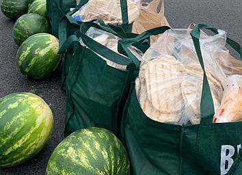 One million pounds of food delivered