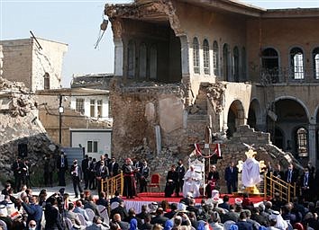 Pope: Life triumphs over death as Christians rebuild in Iraq  