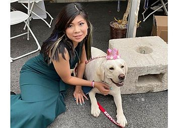 ONE ‘PROM-INENT’ POOCH