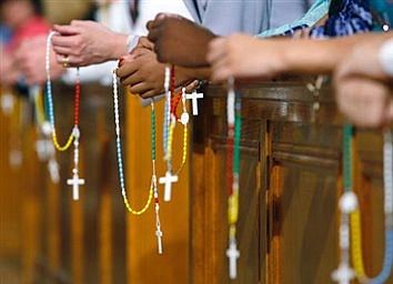 Three groups hope to have a million people say rosary for life in October    