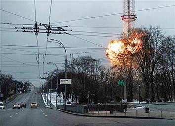 Russian strike damages Holocaust site, prompting call to remember victims  