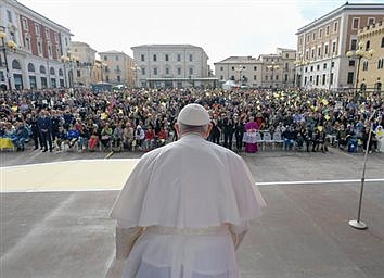 Without forgiveness, humility, pope says, then injustice, wars will rage  