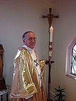Priest's body found
