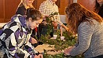 MAKING ADVENT WREATHS