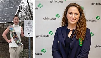 Teen gets Girl Scout Gold by protecting pollinators