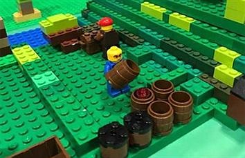 Build the ‘City of God’ with the help of Legos 