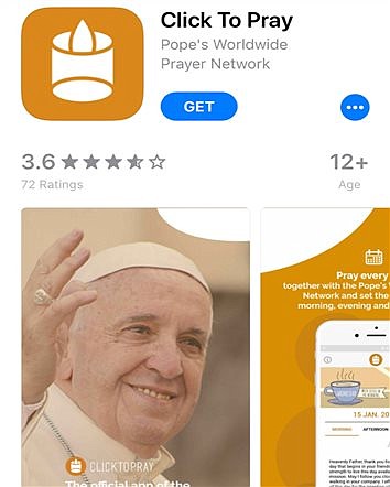 We review Vatican's Click to Pray app 