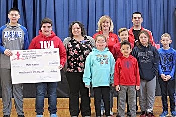 Holy Spirit School Raises $1,000 for Make-A-Wish