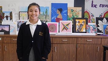  Maginn student, born in Burmese refugee camp, at top of her class