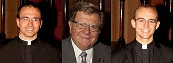 Bishop Scharfenberger to ordain three new priests on June 15 