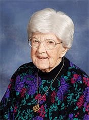 Sister Frances Eustace, CSJ, 97 