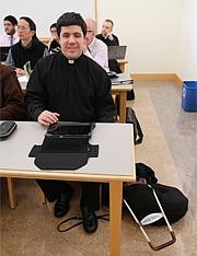 Blind seminarian has never let disability stop him 
